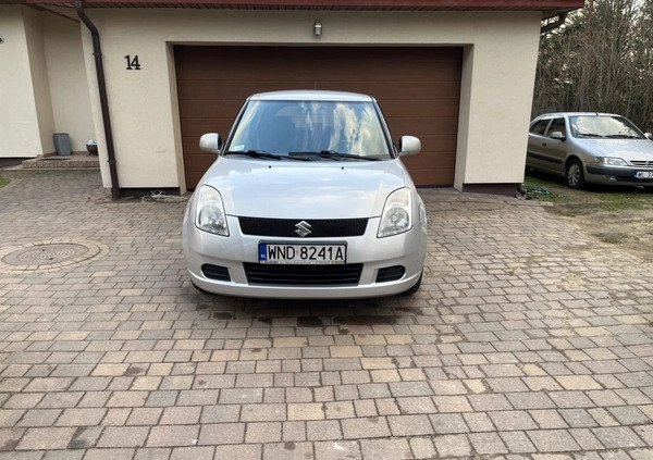 Suzuki Swift cena 12900 przebieg: 241230, rok produkcji 2007 z Chorzele małe 154